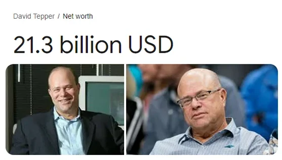 David Tepper's net worth